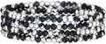 Noessla Beaded Boho Stretch Bracelet Colorful Stackable Crystal Beads Bracelets Trendy Costume Jewelry Mothers Day Gifts for Women