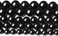 8MM 45PCS Natural Black Tourmaline Gemstone A Grade Beads for Jewelry Making DIY Bracelet Crystal 1 Strand