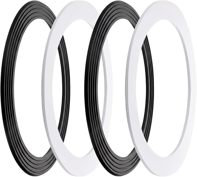 4 PCS Silicone Sink Strainer Seal Kit, 2 O-Rings Gasket by Unknown