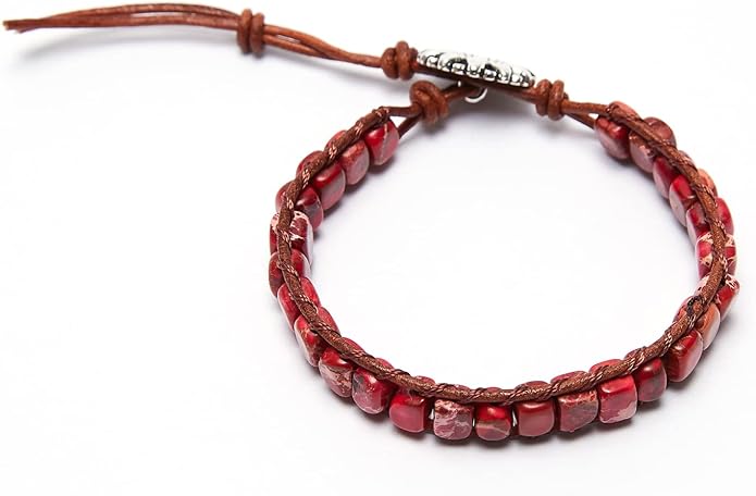 ZOSOJONA 7 Chakra Bracelet Bohemian Handmade Leather Wrap Healing Protection Natural Stone Yoga Beaded Bracelets Boho Friendship Jewelry