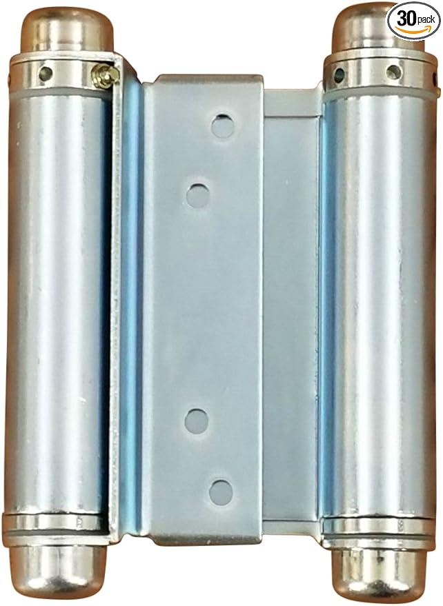 Hinge Outlet Self Closing Double Action Spring Hinge Saloon Zinc 4 Inch by HingeOutlet