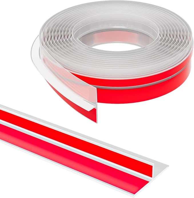 Elvone T-Shaped Weather Stripping Seal, 1.37 in x 20 ft | Flexible door seal by Elvone