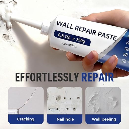 Drywall Patch Repair Kit with Scraper, 2026 New Wall Mending Agent White - Image 3