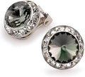 | Colorful Rhinestone Clip On Earrings for Dance, Pageant, Prom, Performance, Wedding, or Special Event