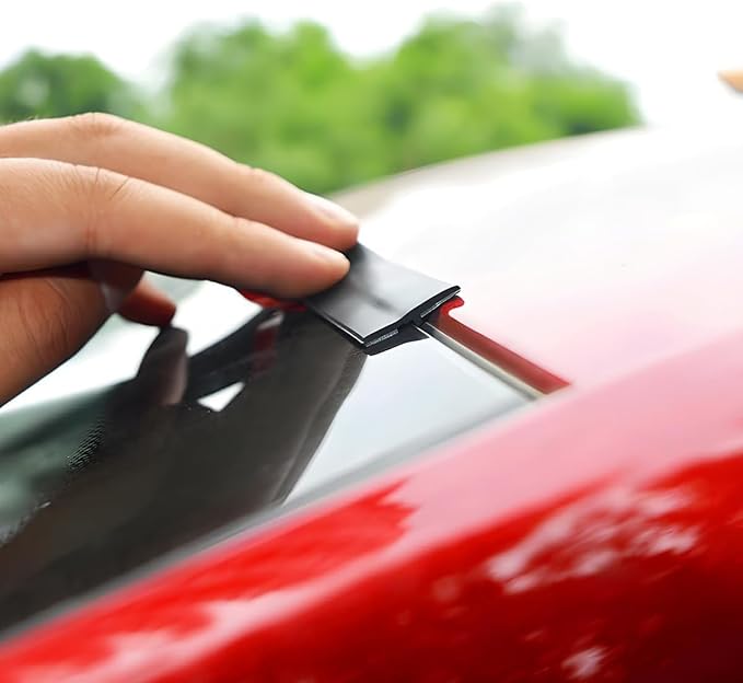 BESULEN 16.4 Ft Car Windshield Weather Stripping, 19mm T Shape | T Shape - Image 5