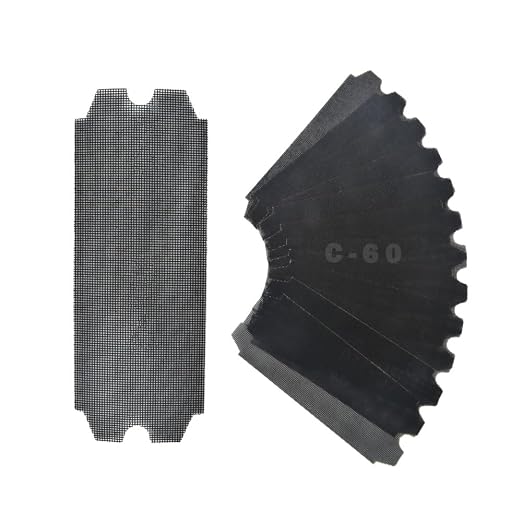 SCOTTCHEN Drywall Sanding Screen Mesh Sheet 4-3/16" x 11-1/4" Grit #60-12pcs by SCOTTCHEN