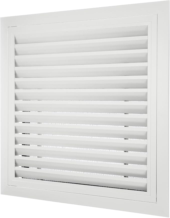 PATIKIL 20" x 20" Aluminum Return Grille, Return Air Vent Cover Linear Bar by PATIKIL