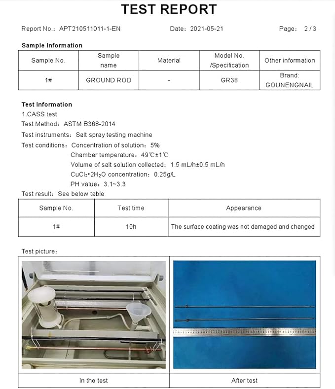 2 Pack 4' Ground Rod - Image 7