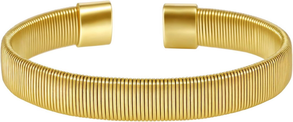 hotoo Minimalist Cuff Bracelets for Women Stackable Bracelet Christmas