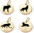 SM Design Mama Animal Charm Set – Set of 4 Stainless Steel Charms – Motherhood & Family Keepsake Jewelry Charmss
