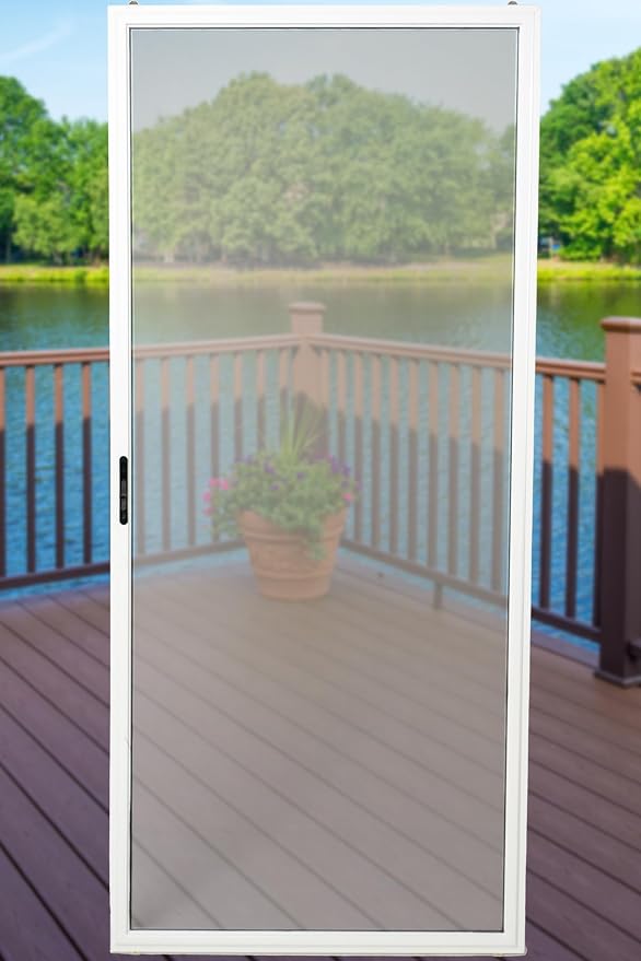 Custom Size Sliding Patio Screen Door Kit – Made to Order Aluminum Frame - Image 12