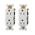 Wengart 15 Amp Decorator Receptacle, Non-Tamper-Resistant Electrical Outlet by Wengart