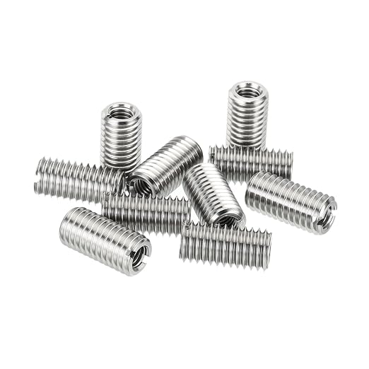 10Pcs Thread Adapter Sleeve Reducing Nut, M8 M to M5 F, 20mm Length | M8 x 1.25 by HIPICCO