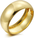 YMBYCM Chunky Bangle Bracelets for Women Trendy Wide Chunky Cuff Bracelets Wrap Bracelet