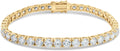 1.0-10 Carats Lab Grown Diamond Tennis Bracelet in 14K Gold, F Color & VS Clarity, Classic Diamond Bracelets for Women, part of our Premium Jewelry Signature Collection.