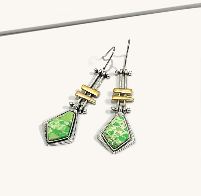 Silver Handmade Boho Earrings Dangle Earrings for Women