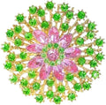 Rhinestone Crystal Flower Brooch Pin Sparkling Large Crystal Sunflower Brooch Vintage Floral Lapel Pins Rhinestone Flower Bouquet Broochs Rose Snowflake Broochs Wedding Bridal Dress Jewelry for Women
