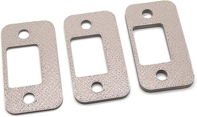Door Strike Shims Spacer for Interior and Exterior Door Latch Plate Alignment by Handmade