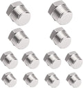 Joywayus 12PCS Stainless Steel Male Thread Outer Hex Head Pipe Plug Fittings by Joywayus