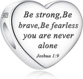 Bible Family Mom Wife Love Heart Dangle Charm 925 Sterling Silver Charms fits Bracelets and Necklace Pendant Bead Charms Jewelry Present for Women Family Friends
