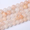 38PCS 10mm Natural Pink Aventurine Gemstone Beads Round Loose Spacer Stone Beads for Jewelry Making DIY Bracelet Necklace Materials 15"