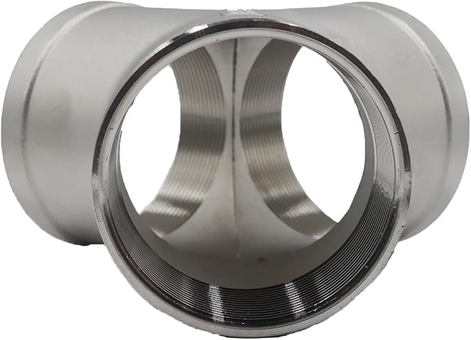 Stainless Steel 304 Tee NPT Female Y Shaped 3 Way Cast Pipe Fitting - Image 5