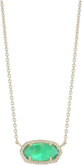 Kendra Scott Elisa Pendant Necklace for Women, Fashion Jewelry, 14k Gold-Plated