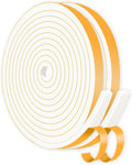 Weather Stripping Door Seal, High Density CR, 1/2 in x 1/4 in x 26Ft | Door by MIKONIYA