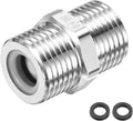 M METERXITY 1-Pack Brass Check Valve, 1/2" Male to 1/2" Male Thread One Way by MMETERXITY