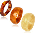Chunky Acrylic Bracelets for Women -4Pcs Trendy Chunky Bangle Fashion Big Stackable Bangles Set, Trendy Cuff Bracelet Stack Fashion Womens Jewelry Gifts