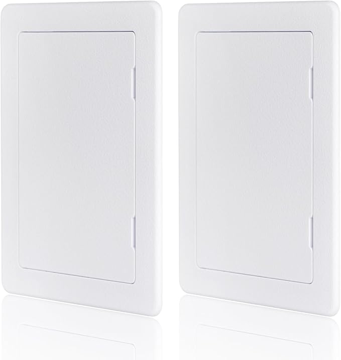 4"x6" 2 Pack Plastic Access Panel, Drywall Access Door White - Image 8