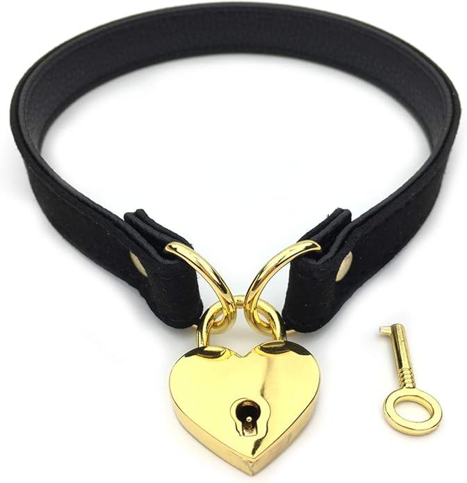 Succuba Padlock Collar Necklace Lolita Collar Cat Kitty Velvet Necklace