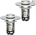 Hibbent 2 PCS Upgraded 3 in 1 Bathroom Sink Drain Strainer, Pop Up Stopper by Hibbent