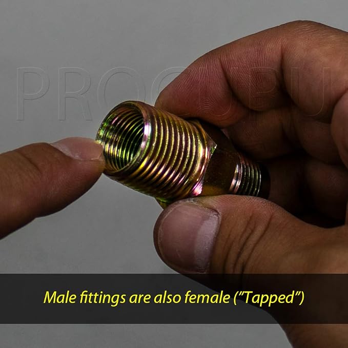 1" OD x 18" x 3/4"MIP x 3/4"FIP Flexible Gas Connector Kit, - Image 3