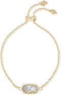 Kendra Scott Elaina Adjustable Chain Bracelet for Women, Fashion Jewelry, Gold-Plated