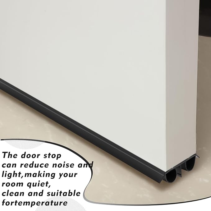 Lineshading 4 Pack Bottom Door Seal Exterior Plastic PVC 1 3/4" x 36" - Image 5