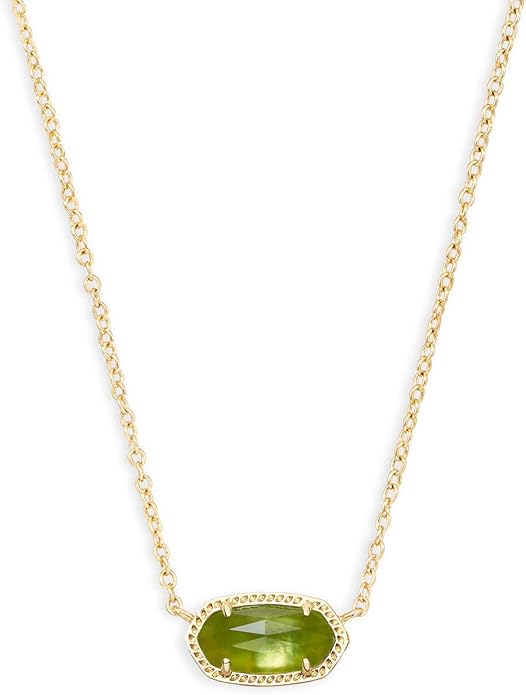 Kendra Scott Elisa Pendant Necklace for Women, Fashion Jewelry, 14k Gold-Plated