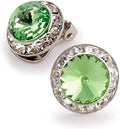 | Colorful Rhinestone Clip On Earrings for Dance, Pageant, Prom, Performance, Wedding, or Special Event