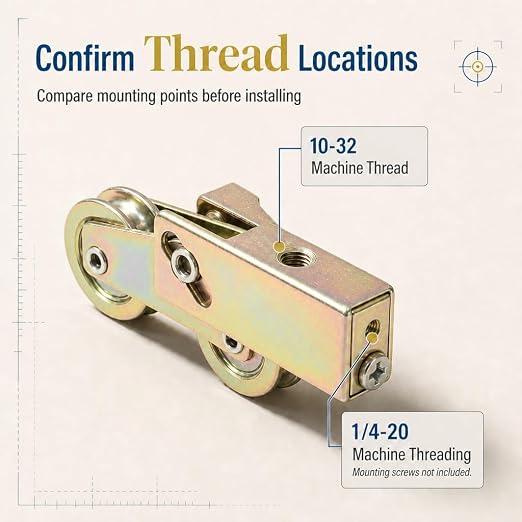 Prime-Line D 1754 1-1/2 In. Steel Ball Bearing Sliding Door Roller - Image 3