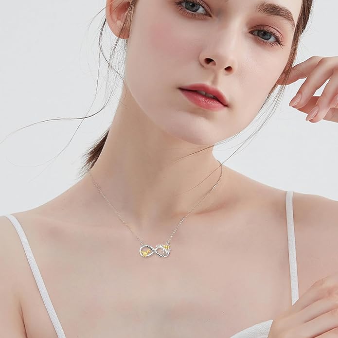 Animal Necklace for Women Necklace 925 Sterling Silver Cute Animal Pendant Necklaces Jewelry Gifts