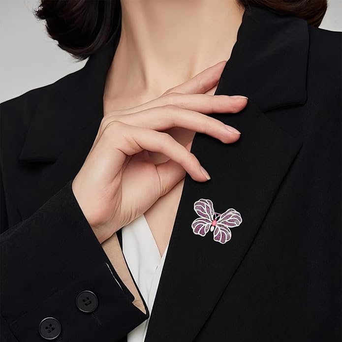 Animal Brooch for Women Girls Rhinestone Animal Brooch Lapel Pin Jewelry Gift for Mom Wife