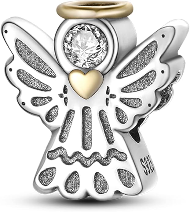 MULA 925 Sterling Silver Charms for Bracelets and Necklaces Family Letters Dangle Pendants Airplane Travel Beads Family Tree Jewelry Charms for Women