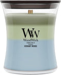 Woodwick Verdant Woods Medium Hourglass Trilogy Candle by WoodWick