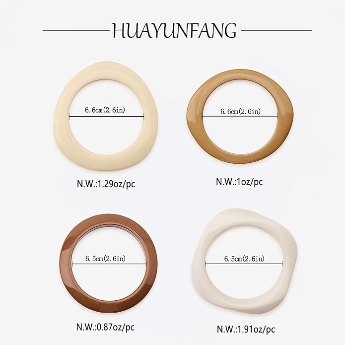 Chunky Resin Bracelet for Women Vintage Tortoiseshell Resin Bangle Bracelets Set Wide Acetate Wristband Acrylic Bracelet Statement Jewelry