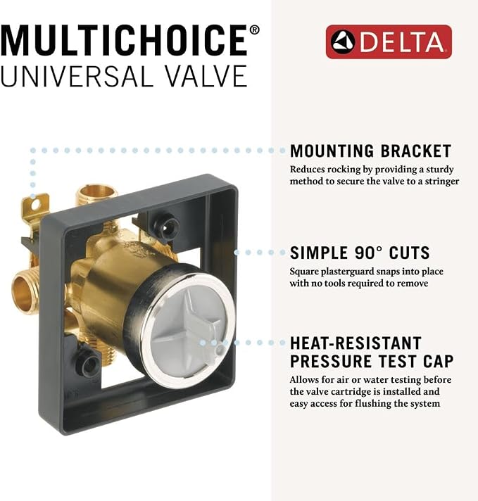Delta Faucet R10000-UNBX MultiChoice Universal Tub and Shower Valve Body - Image 2