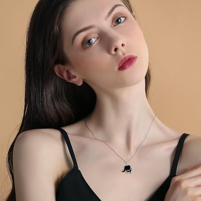 Animal Necklace for Women Necklace 925 Sterling Silver Cute Animal Pendant Necklaces Jewelry Gifts