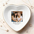 My4gifts Personalized Besties Photo Jewelry Dish, Sisters Jewelry Dish, Custom Besties Gifts, Bff Gifts, Friendship Gift, Best Friend Gift for Women, Custom Jewelrys Plate, Birthday, Christmas/5