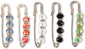 Fashion Pearl Brooch, Sweater Shawl Pearl Pin, Elegant and Fashionable, Enhance your Temperament, Suitable for a Variety of Occasions to Wear (5pcs）
