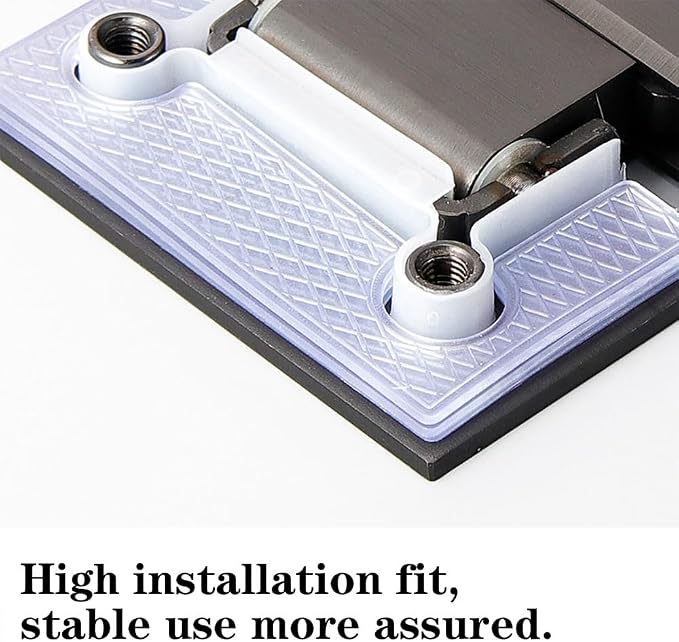 10 PCS Shower Door Hinge Shims Glass Shower Door Hinge Gaskets Anti-Slip Gasket - Image 5