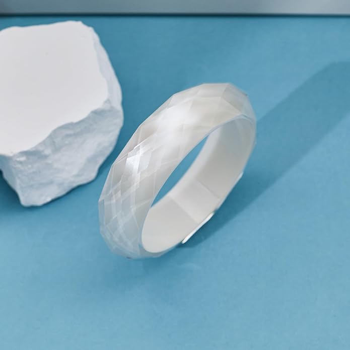 Trendy Acrylic Resin Bangle Bracelet for Women Chunky Transparent Acetate Mottled Plate Bangle Bracelet Statement Jewelry